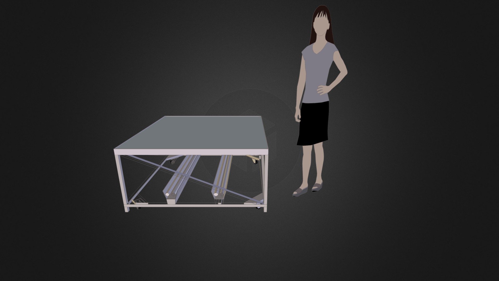 Rolling Glowing Deck - Code:DECK-4X4PR — Sketchfab embed 3D viewer