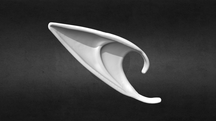 Long Pointy-Ear Toy 3D Model