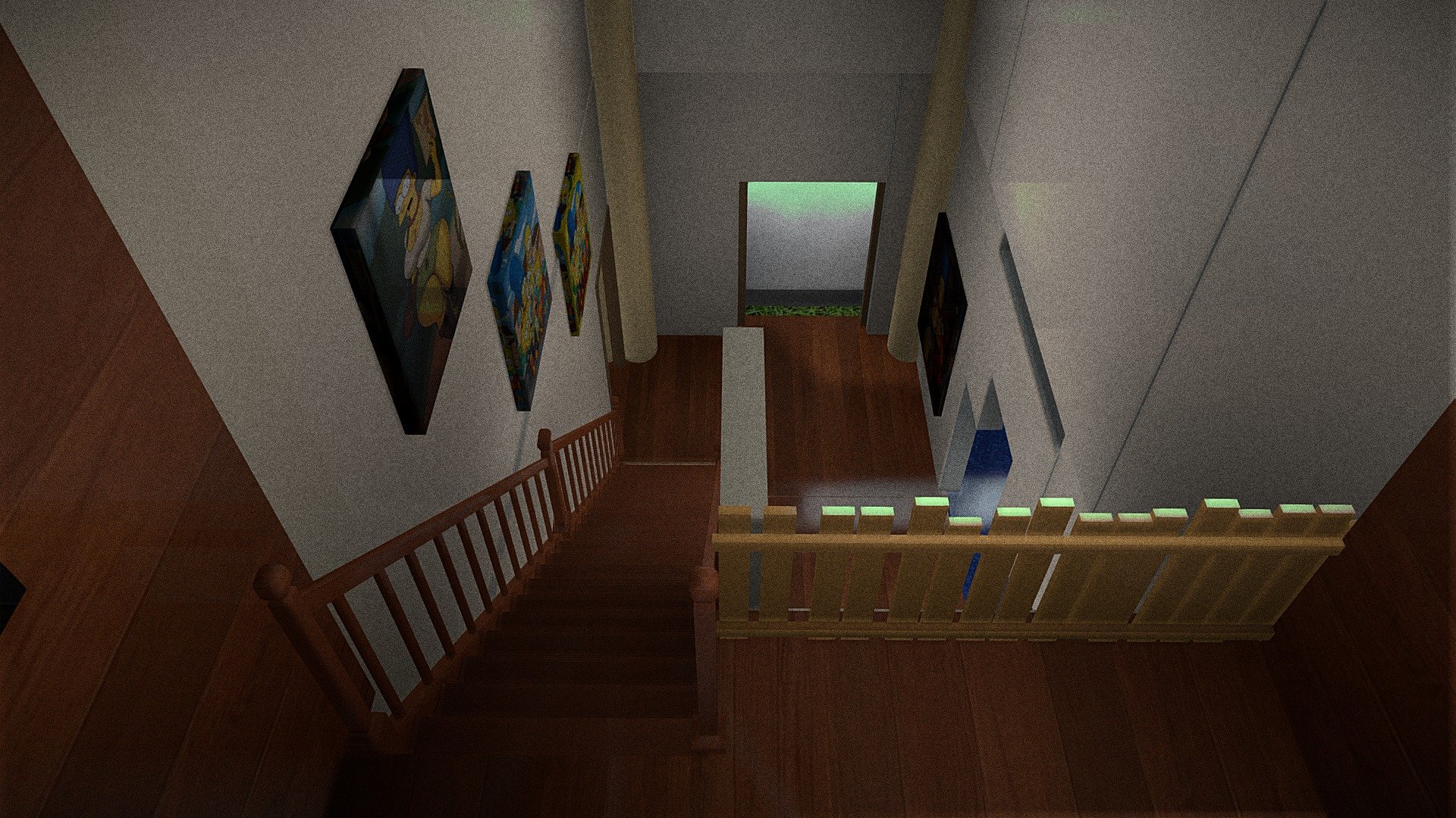 Simpsons House FINAL — Sketchfab embed 3D viewer