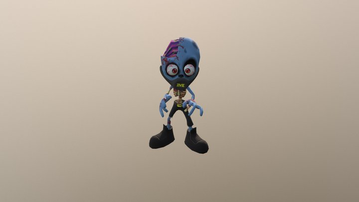 Zumbi 3D Model