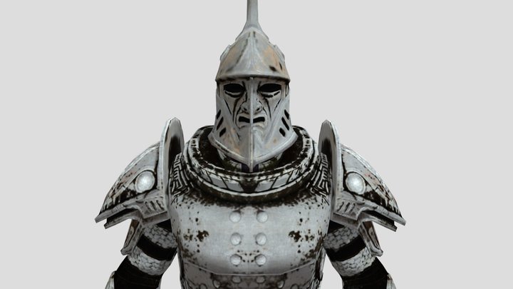 TESB Dwarven Plate Armor (Male) – Free 3D Model STL