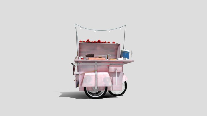 street_food_vendor_challenge_-_kokorec (1) 3D Model
