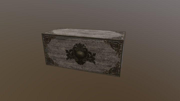 Simple Box 3D Model
