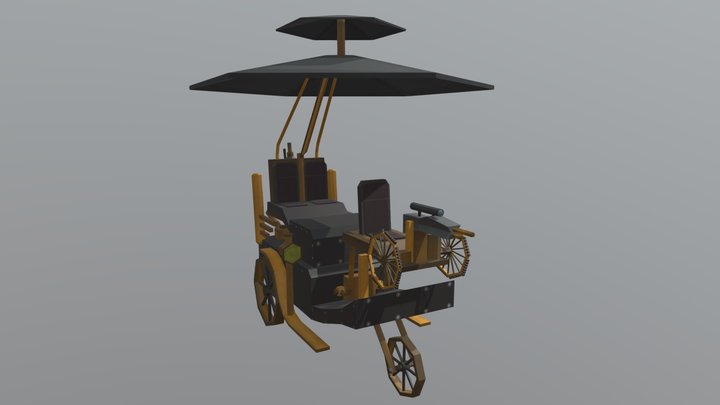 Mechanical Carriage 3D Model