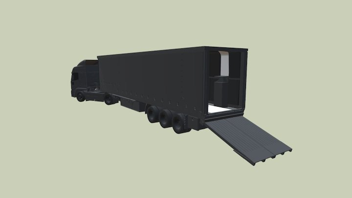 Camion Instituto Tecnológico Roshfrans 3D Model