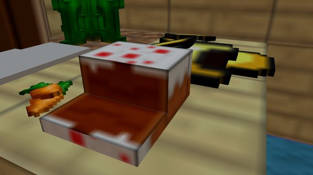 Minecraft House 3D Model