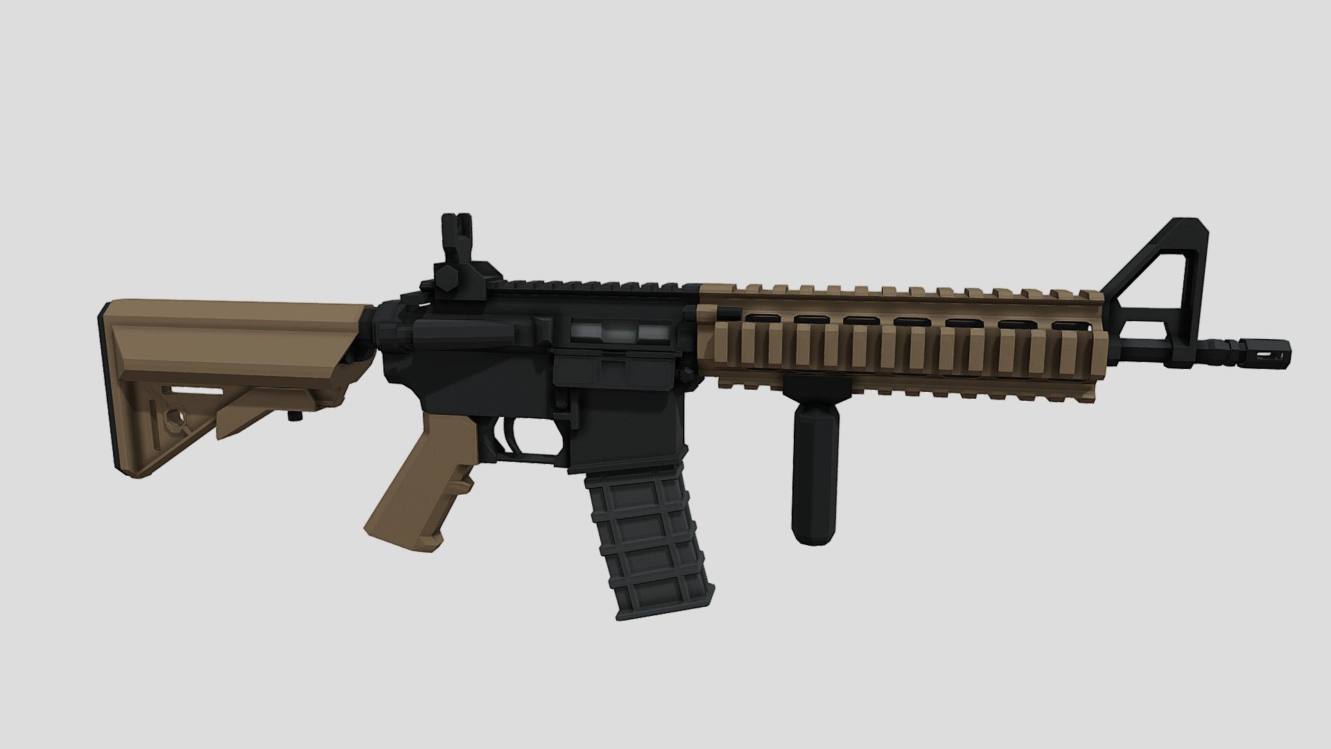 M4A1 - Download Free 3D Model By CloudyRain [da61d30] - Sketchfab