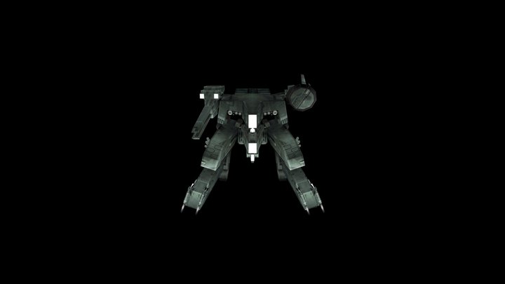 PSX METAL GEAR REX 3D Model