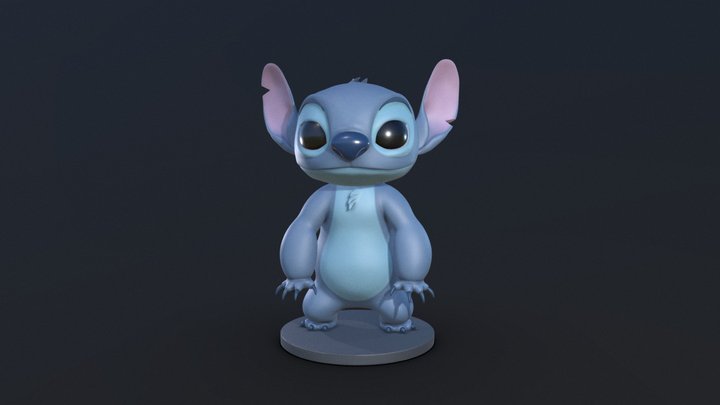 Disney's Stitch from Lilo & Stitch 3D Model
