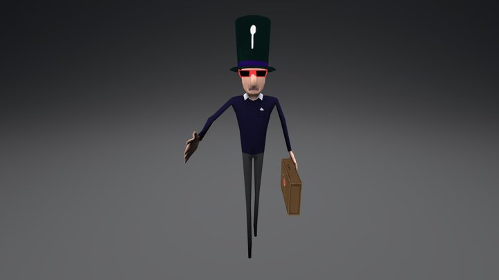 Critique culinaire 3D Model