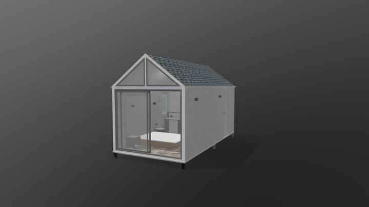 Moder Houses Decor11 3D Model