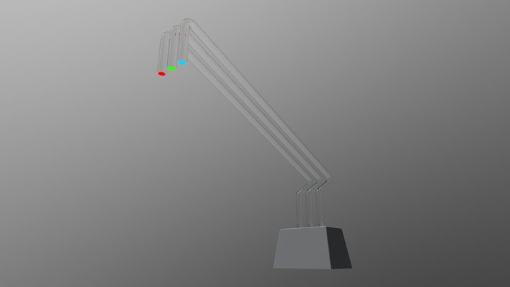 Tricolore 3D Model