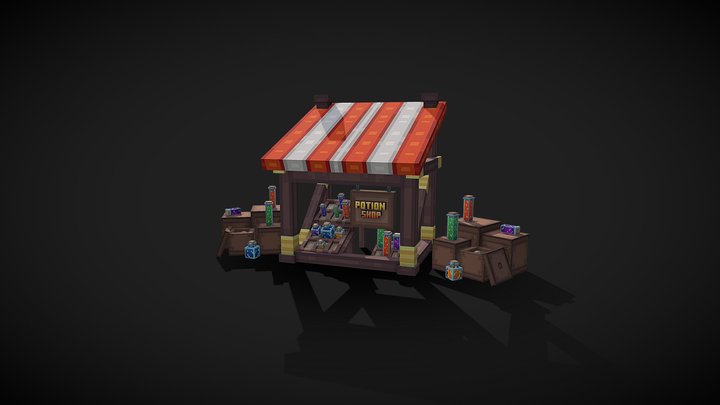 Potion Shop (OLD) 3D Model