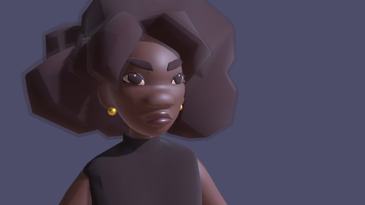 Artfight of Kiya for Louvi 3D Model