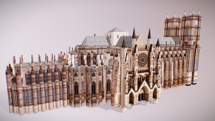 Westminster Abbey 3D Model