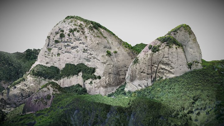 Maisan Mountain (마이산) 3D Model