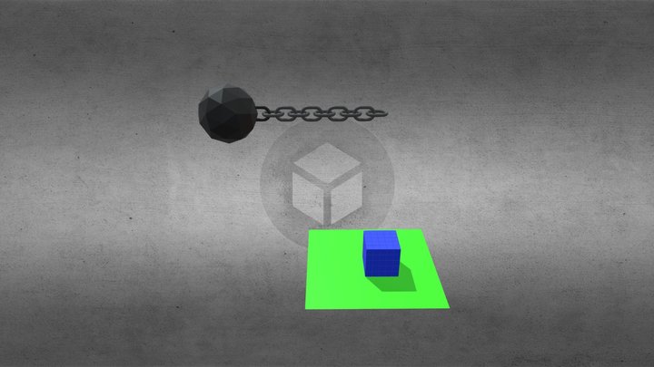 Trabajo 05 Introducción a colisión 3D Model