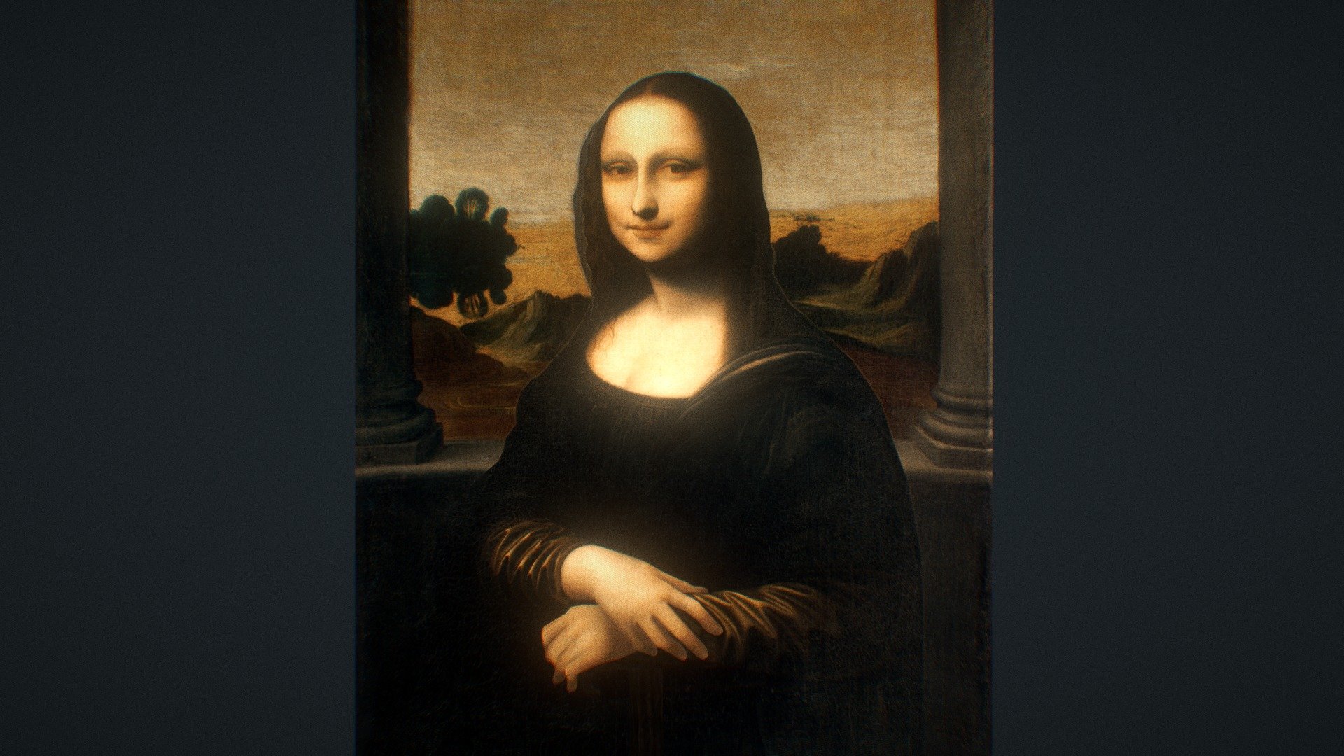 The Mona Lisa in virtual reality in your own home