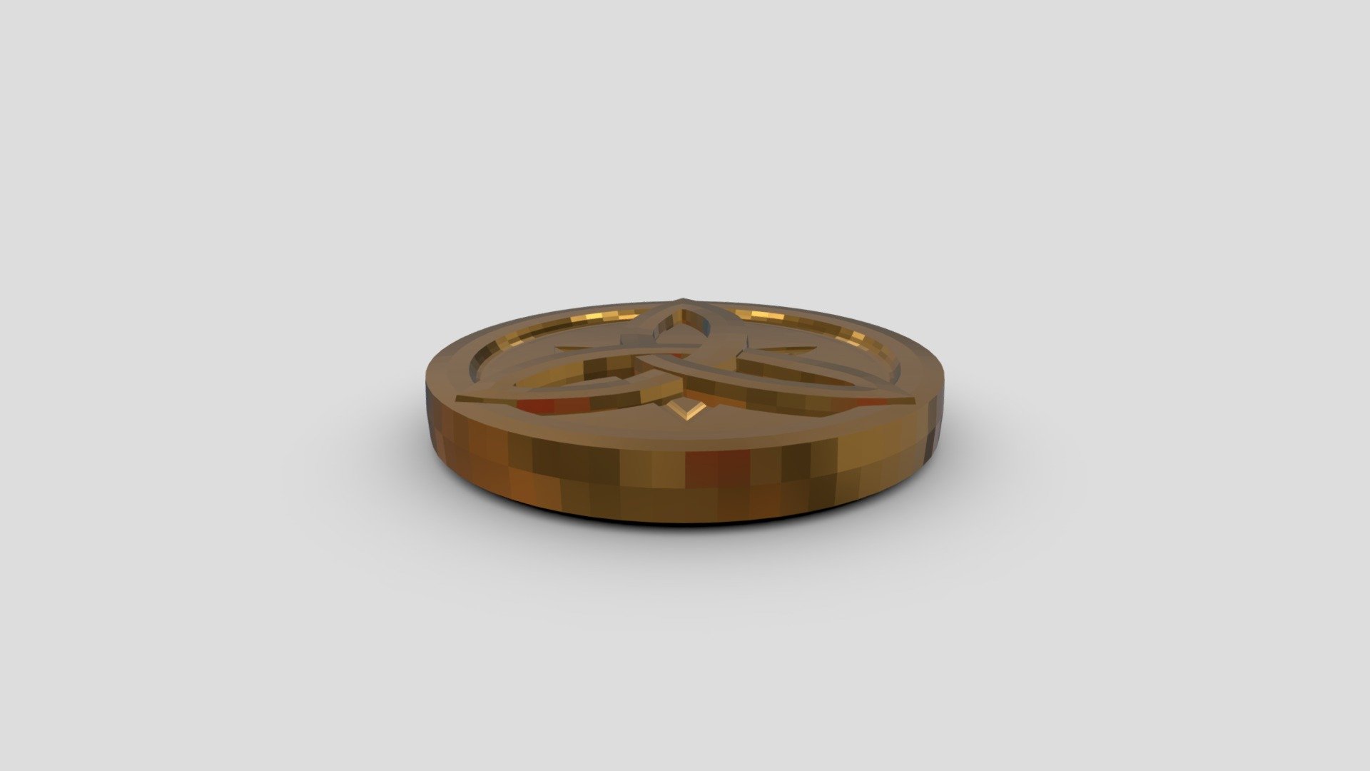 Low-poly Mora - Genshin Impact