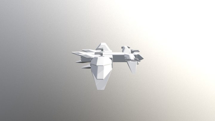 Dragonfly X-37 3D Model