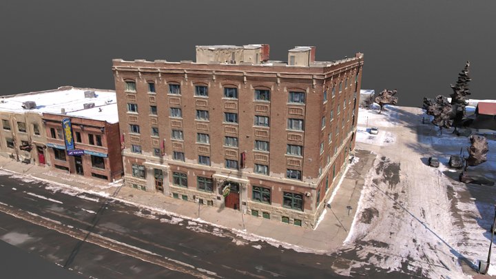 Java Building 3D Model