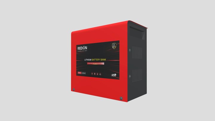 Battery Bank 3D Model