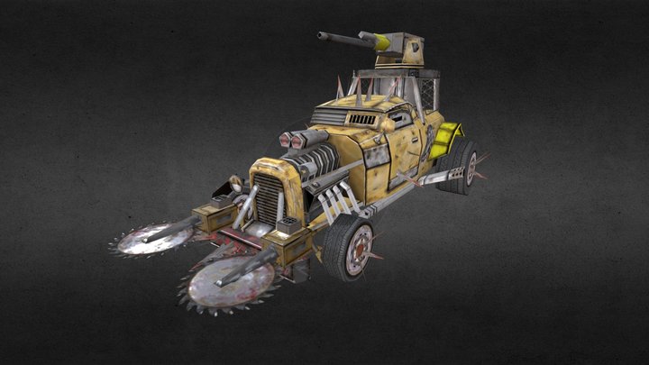 SFR-BattleHotrod 3D Model