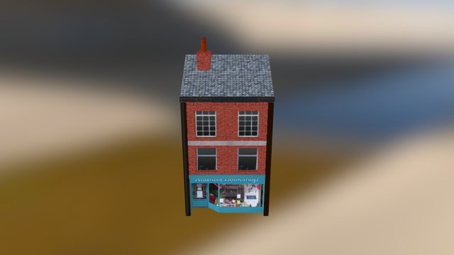 Bookstore 3D Model