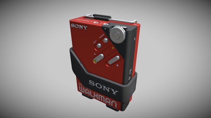 Sony Walkman WM-2 - 3D model by COSEDIMARCO [da6a632] - Sketchfab