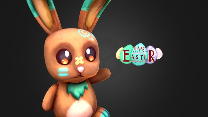 EasterBunny Challenge 3D Model