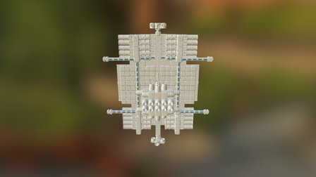 Large Ship 72 Obj Files 3D Model