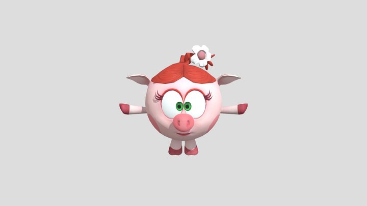 Nyusha 3D Model