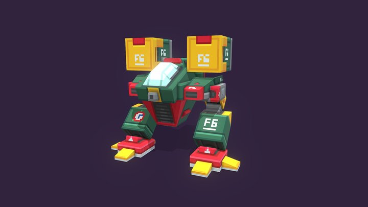 F-6t Big Foot (SA2:B) 3D Model