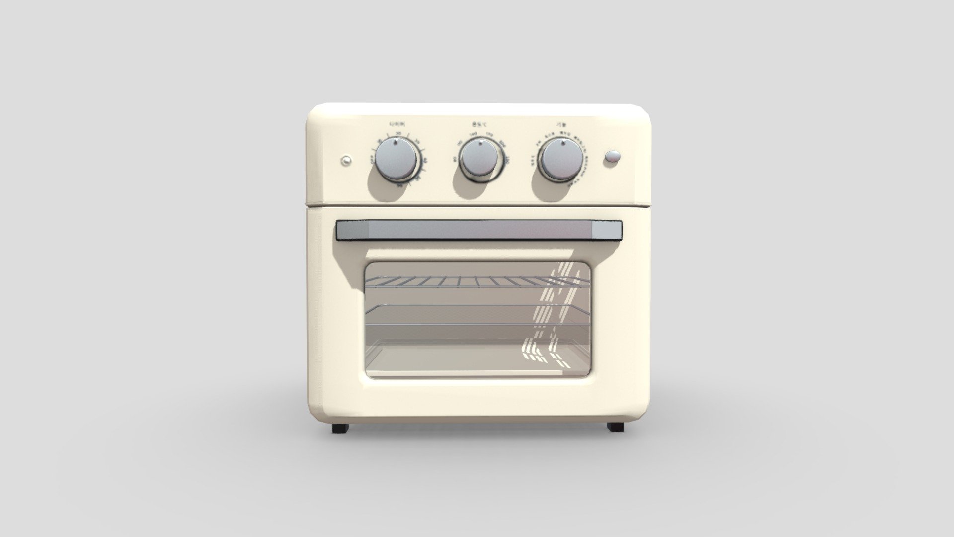 Retro Oven Air Fryer - Buy Royalty Free 3D model by interior model ...