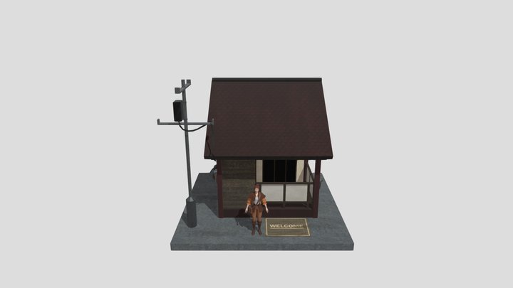 3D game art creation assignment 2 3D Model