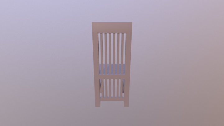 Cadeira Simples 3D Model