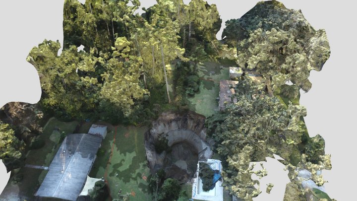 Gainesville, Fl Sinkhole 3D Model