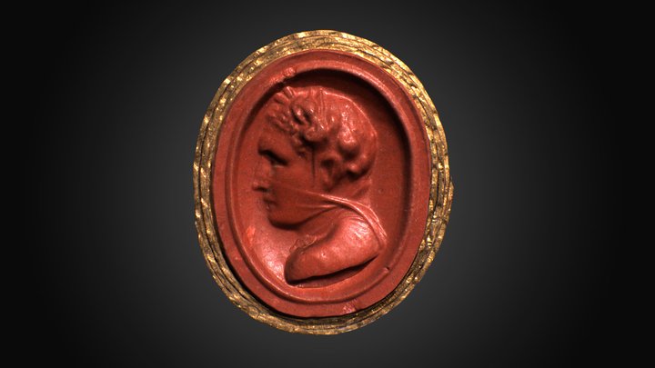 Popiersie mężczyzny [Ptolemeusz]  - model 3D