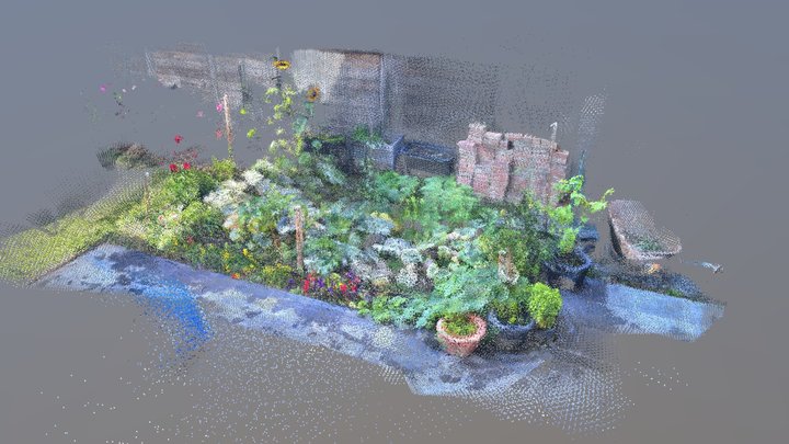 Veggie garden, August '23 3D Model