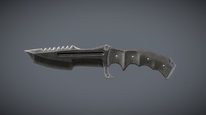 MTech Xtreme tactical knife 3D Model