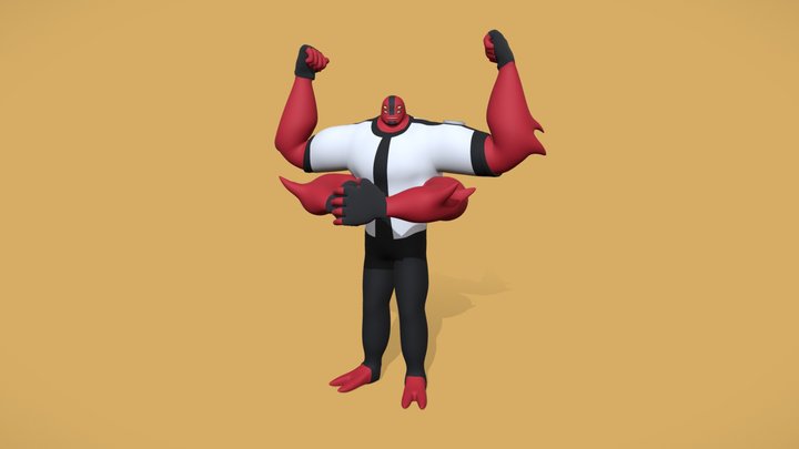 Fourarms Ben 10 3D Model