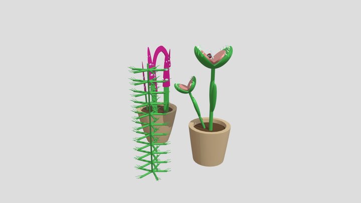 venus flytrap 3d model 3D Model