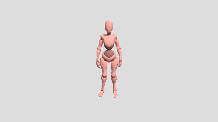 Jumping 3D Model