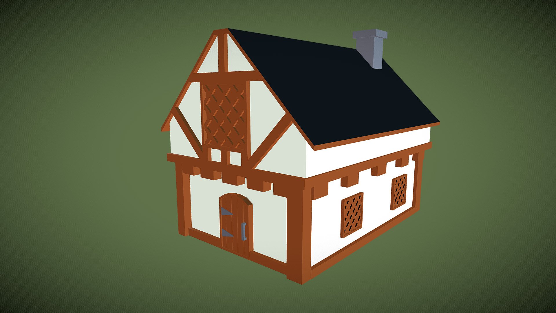 Medieval House [Game Asset]