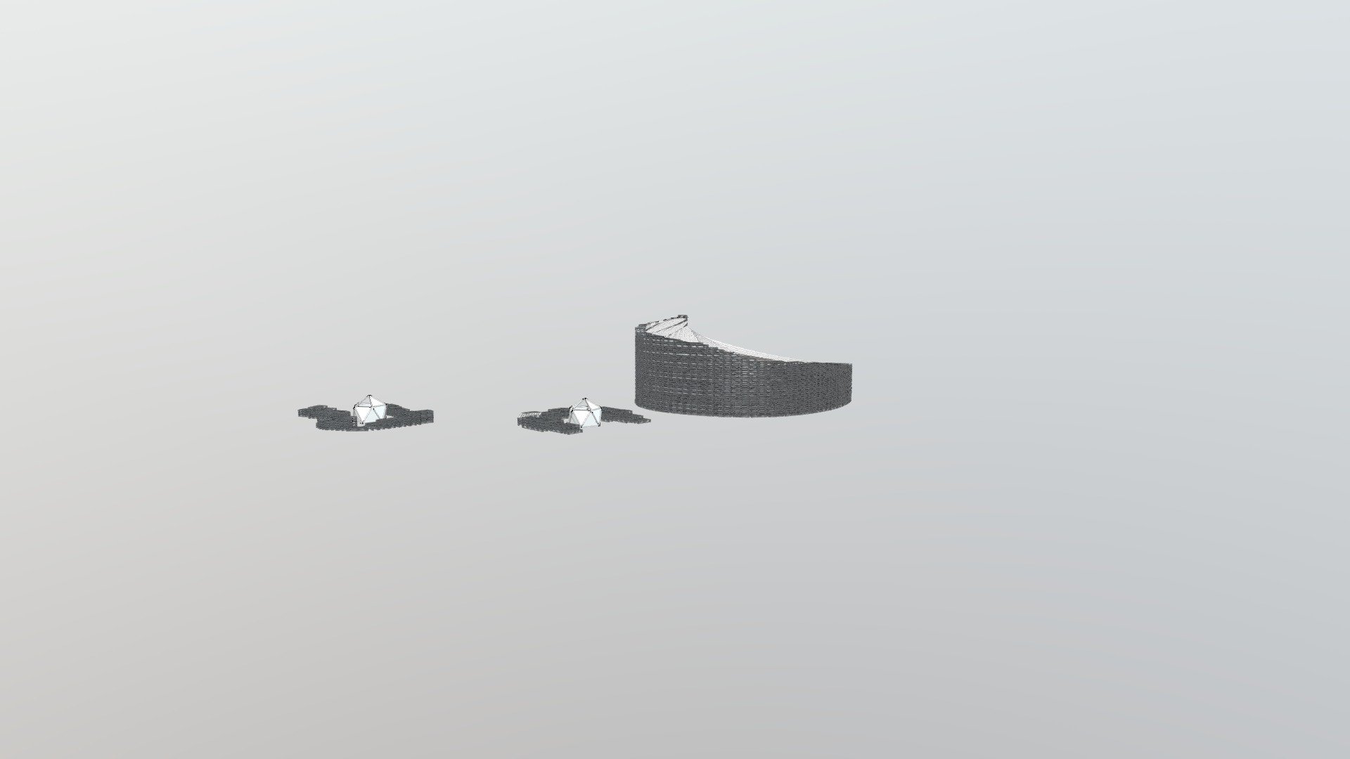 Maquette blanche Dour Festival 2020