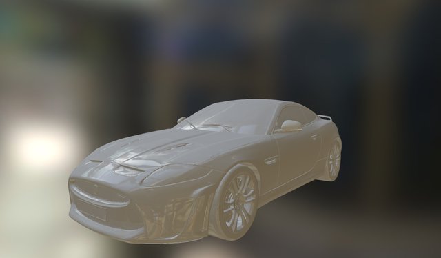 Jaguar XKR-S 3D Model