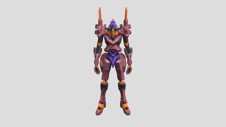 Evangelion Unit-01 Type F 3D Model