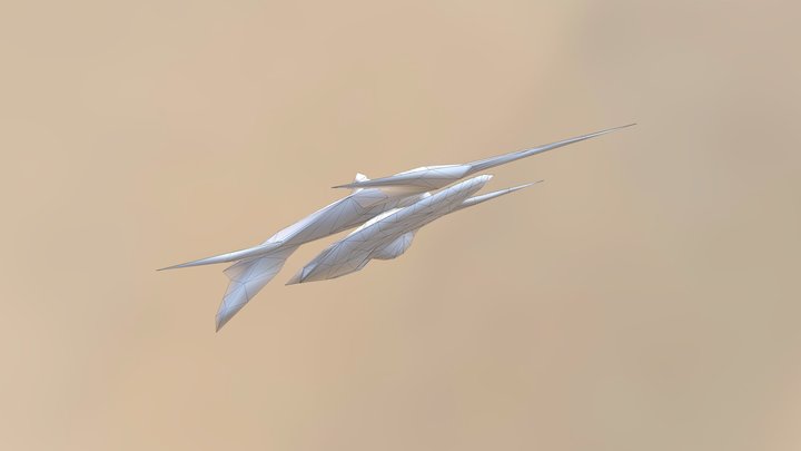 Spaceship1 3D Model