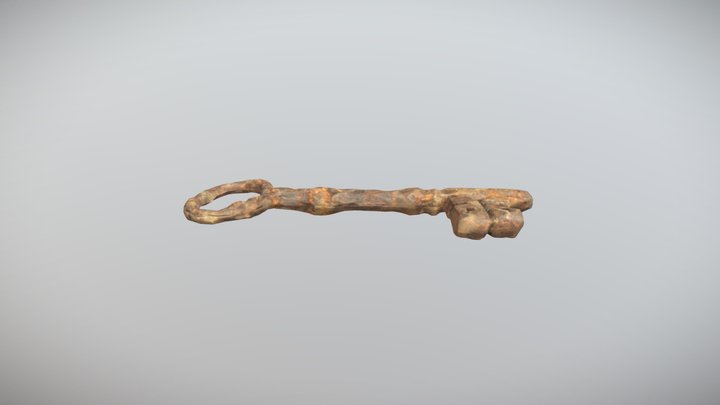3D Historic Key 3D Model