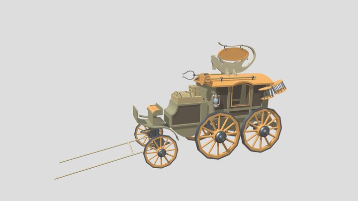 HW_XYZ school {course project "carriage"} 3D Model